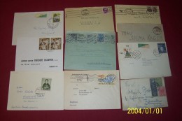 LOT DE 10  LETTRES D´AUTRICHE  DESTINATION DIVERSE  )) LOT 14 - Collections