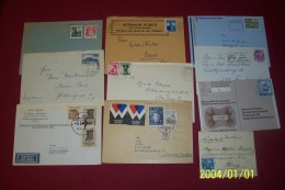 LOT DE 10  LETTRES D´AUTRICHE  DESTINATION DIVERSE  )) LOT 14 - Collections