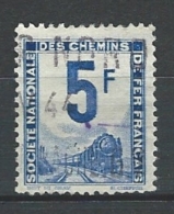 Petits Colis YT 4 " 5F. Bleu " 1944-47 Oblitéré - Usados