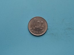 1965 - 100 Mils - KM 6 ( Uncleaned Coin / For Grade, Please See Photo ) !! - Bahreïn