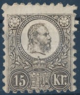 1871 Réznyomat 15kr Szépen újragumizott, Falc Nélküli Bélyeg (**220.000) /... - Altri & Non Classificati