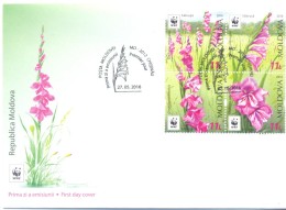 2016. Flowers, Gladiolus Imbricatus, FDC/set, Mint/** - FDC