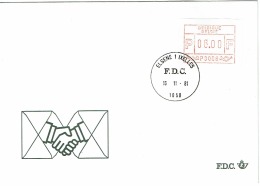 ATM  1/6  24 FDC  15 - Sonstige & Ohne Zuordnung