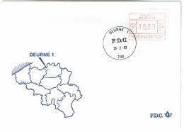 ATM  7  13 FDC  28 Février  25 - Other & Unclassified