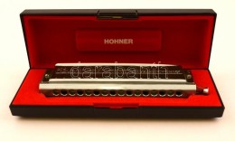 Hohner 'The 64 Chromonica' Profi Szájharmonika, Eredeti Tokjában, Jelzett / Hohner Chromonica 280 C... - Altri & Non Classificati