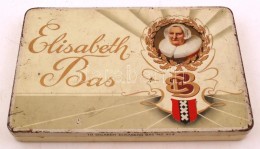 Elisabeth Bas Szivarkás Fémdoboz, 13x19x2cm / Elisabeth Bas Vintage Cigarette Box,13x19x2cm - Altri & Non Classificati