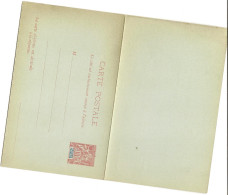 Entier Postal , Cp RP 10 Centimes Rouge Sur Vert , Neuf - Covers & Documents