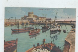 Ciboure (64) : Le Port De Socoa Pris D´ue Barge De Transport De Pierres Env  En 1930 (animé) PF. - Ciboure