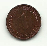 1976 - Germania 1 Pfennig D ---- - 1 Pfennig