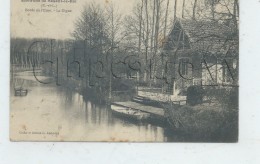 Nogent-le-Roi (28) : La Villa Sur La Digue Sur Les Bords De L'Eure  En 1914 PF. - Nogent Le Roi