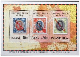 Islanda - 1993 - Nuovo/new MNH - Giornata Del Francobolli - Mi Bl 14 - Neufs