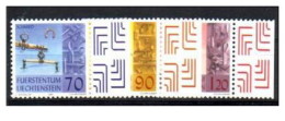 Liechtenstein - 2001 - Nuovo/new MNH - Attrezzi Agricoli - Mi N. 1278/80 - Unused Stamps