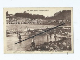 Carte    -  Le Portrieux  - La Plage De La Comtesse Et La Mare Des Petits  - La Bretagne Pittoresque - Pontrieux