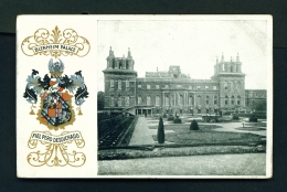 ENGLAND  -  Blenheim Palace  Unused Vintage Postcard - Sonstige & Ohne Zuordnung