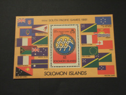 SOLOMON - BF 1981 GIOCHI  - NUOVO(++) - Islas Salomón (...-1978)