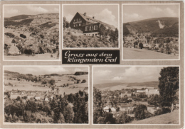 Klingenthal - S/w Mehrbildkarte 1 - Klingenthal