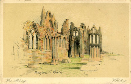 MISCELLANEOUS ART - WHITBY - THE ABBEY - MARJORIE BATES Art24 - Whitby