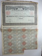 Corporation Minière Du Mexique Cinq Cents Francs N°208,976 - M - O