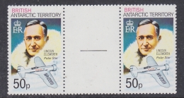 British Antarctic Territory  1980 50p Value Perf. 12 Lincoln Ellsworth "Polar Star"  Gutter ** Mnh (30138) - Unused Stamps