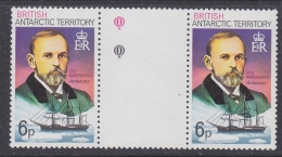 British Antarctic Territory  1980 6p Value Perf. 12 Otto Nordenskjold "Antarctic"  1v  Gutter "balloons ** Mnh (30139A) - Neufs