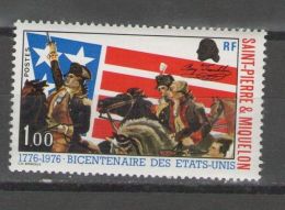 St Pierre & Miquelon " USA INDEPENDENCE " 1976 MNH - Nuevos