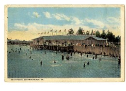 17205  -  Bath House  -  Buckroe Beach - Virginia Beach