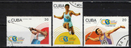 CUBA - 1992 - CAMPIONATO MONDIALE DI ATLETICA A L'AVANA - USATI - Usati