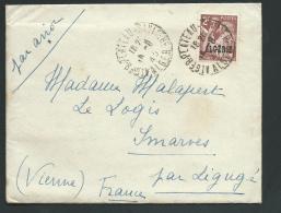 ALGERIE DALLAY N° 236 SUL SUR LETTRE  (LAC) POUR  La France En Aout 1945  Pb11506 - Storia Postale