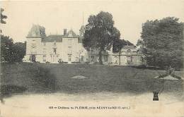 - Indre Et Loire -ref A676- Neuvy Le Roi - Chateau Du Plessis - Chateaux - Carte Bon Etat - - Neuvy-le-Roi