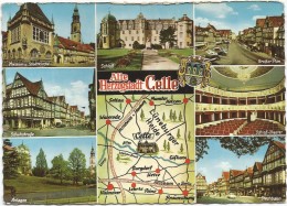 R84 Alte Herzogstadt Celle - Carta Geografica Map Carte Geographique / Non Viaggiata - Celle