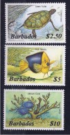 Barbudas1985: HIGH VALUES (Scott657-9mnh**)Michel630-2XI Cat.Value41Euros($55.50)High Values - 1858-1960 Colonie Britannique