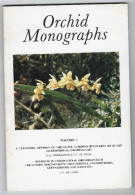 Orchid Monographs N°1 à 4 - Vogel & Al. - Autres & Non Classés