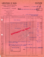 31 - TOULOUSE - FACTURE LABORATOIRES DU SOLEIL- PARFUMERIE  PARFUM- 18 PORT SAINT SAUVEUR- 1941 - Drogisterij & Parfum