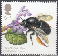 Great Britain 2015 Abeille Anthophora Plumipes Neuf ** - Ungebraucht