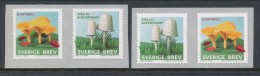 Sweden 2015 Facit # 3074-3075. Svenska Svampar, 2 Coil Pairs. MNH (**) - Unused Stamps