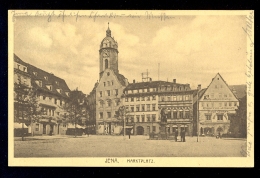 Jena - Marktplatz / Postcard Circulated - Jena