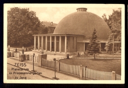 Zeiss Planetarium Im Prinzessinnengarten Zu Jena / Postcard Circulated - Jena