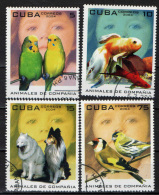 CUBA - 2004 - ANIMALI DA COMPAGNIA - USATI - Used Stamps