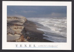 Texel  , Stormachtige Zee  - NOT Used  See The 2  Scans For Condition. ( Originalscan !!! ) - Texel