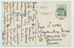 Single Circle - Gorleston - Great Yarmouth On Related PC - Postmark Collection