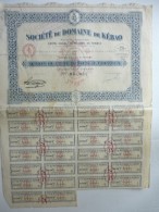 Société Du Domaine De Kébao Cents Francs  N° 054,034 - J - L