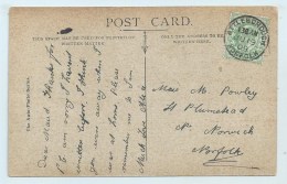 Single Circle - Gorleston - Attleborough - Norfolk On PC - Postmark Collection
