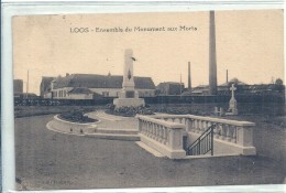 NORD - 59 - TOP 2016 - LOOS - Ensemble Du Monument Aux Morts - Loos Les Lille