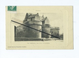 CPA   - Nantes  - Le Château : Les Trois Tourelles - Nantes