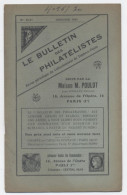 1924-BULLETIN DES PHILATELISTES--PARIS 1ER  -E500 - Frankrijk