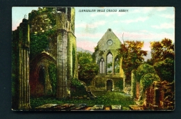 WALES  -  Llangollen  Valle Crucis Abbey  Used Vintage Postcard As Scans - Denbighshire