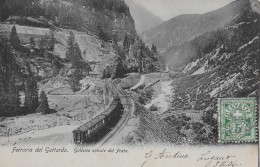 FERROVIA DEL GOTTARDO → Galleria Spiraledel Prato 1906 - Prato