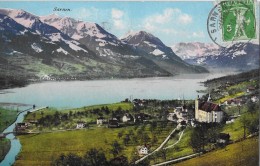 SARNEN → Kirchhofen, Als Alles Noch Nicht Verbaut War 1910 - Sarnen