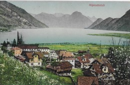 ALPNACHSTAD → Wunderschöner, Colorierter Lichtdruck, Ca.1915 - Alpnach