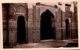 MEKNES - Intérieur De La Médersa Bou-Anania - Meknès